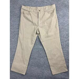 Vintage Lee Rider Pants Men's W42 x L32 Brown USA Made Straight Leg Western